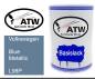 Preview: Volkswagen, Blue Metallic, L98P: 500ml Lackdose, von ATW Autoteile West.